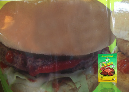 Burger Bakar Dendeng Style Black Pepper